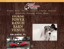 Tablet Screenshot of horsepowerevents.com